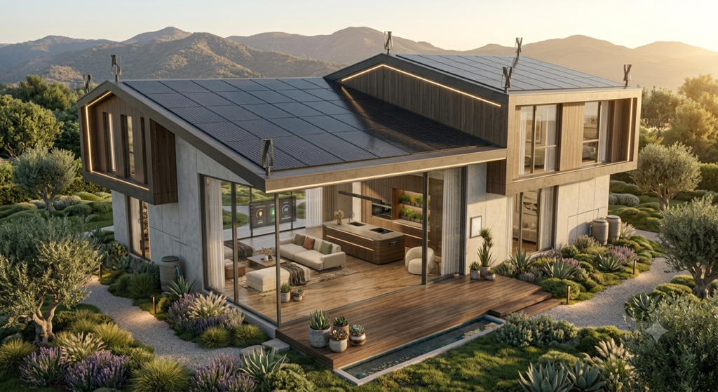 Increase energy efficiency with LED lighting, energy-efficient windows, smart thermostat, solar panels, quality insulation, and eco-friendly home upgrades.