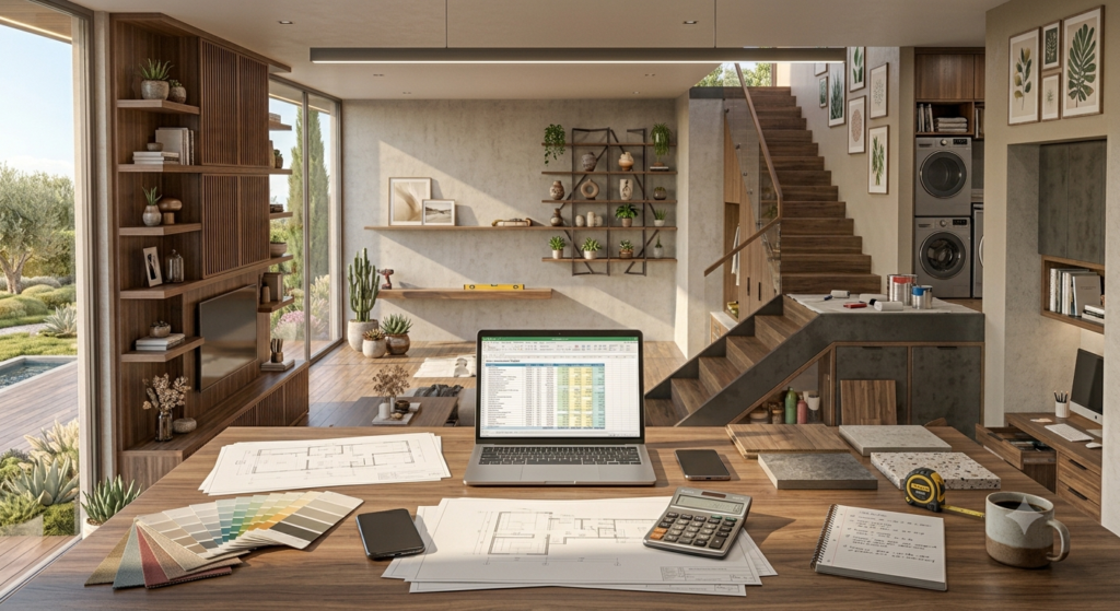 Set a realistic budget for home improvement with financial planning, renovation cost estimates, budgeting tools, expense tracking, and smart project management.