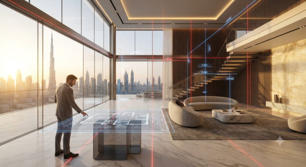 Measure everything accurately using a tape measure, floor plans, room dimensions, furniture measurements, and home renovation planning tools.