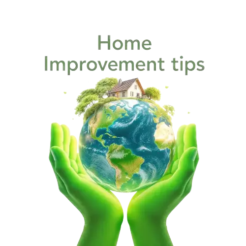 Modern home exterior representing Home Improvement Tips with home renovation, interior design, DIY projects, landscaping, and smart home inspiration.